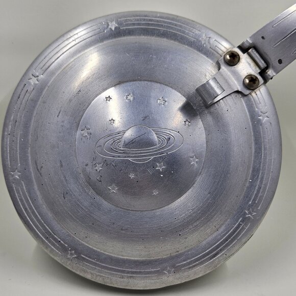 Vintage Aluminum Space Age Silent Butler - Picture 3 of 7